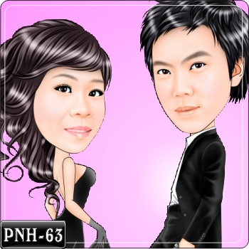 史密斯夫婦-Q版畫-PNH-63